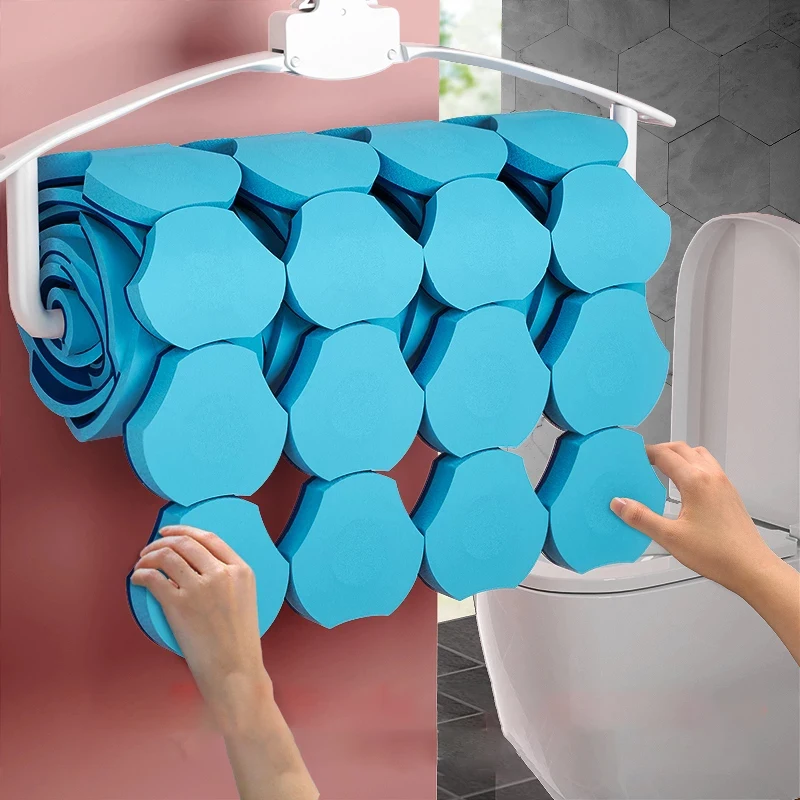 Bathroom Disposable Toilet Brush Set Long Handle No Dead Angle Cleaning Brush Holder WC Bathroom Accessories Cleaning Tool toilet brush set toilet brush holder