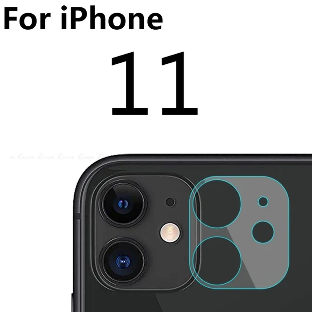 For iPhone 11 50 шт. Защитная крышка для объектива камеры для телефона 11 Pro Max XS X XR 8 7 6 6S Plus задняя защитная пленка для объектива XS Max - Цвет: For iPhone 11