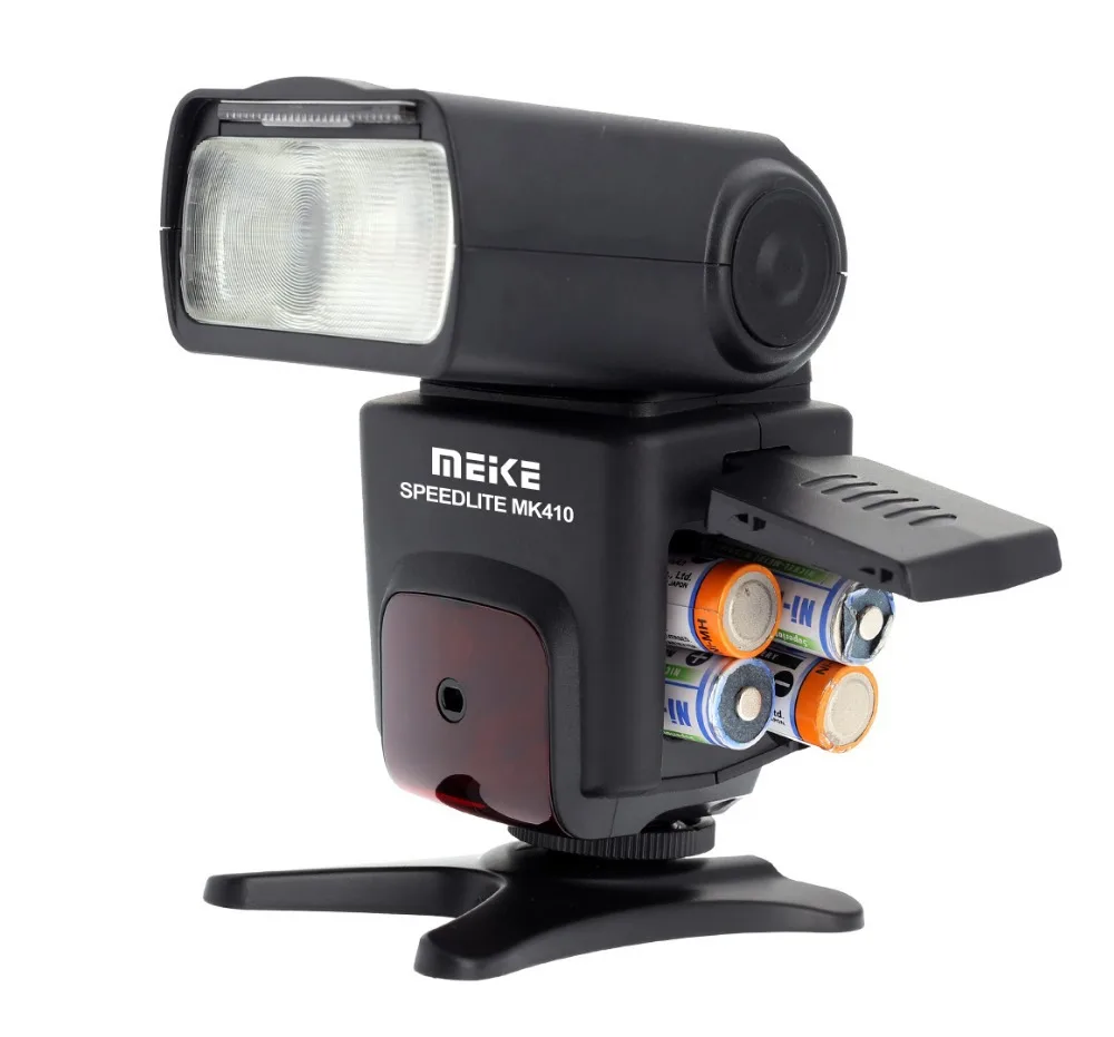 Meike mk410 Speedlite Flash светильник для Canon 60D 70D 450D 550D 600D 650D 1100D T5i T4i T3i T2i 430EX II