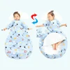 Sleeping Bag For Children 2.5Tog Baby Sleeping Bag Winter Thick Detachable Sleeves Anti-Kick Blanket Infant Quilt Sleepwear 4