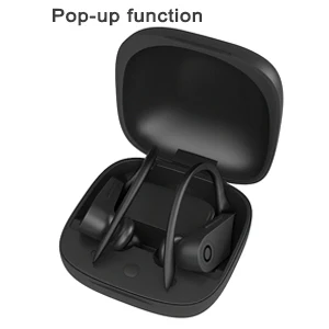 Sovawin TWS Беспроводная bluetooth-гарнитура, мини-наушники, наушник, шумоподавление, спортивные Bluetooth наушники с микрофоном, зарядная коробка - Color: black-Pop-up