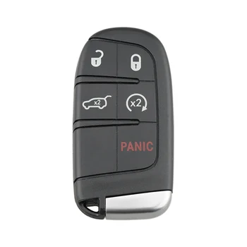 

433MHz 5-Button Remote Key Fob for Jeep Grand Cherokee 2014-2018 M3N40821302