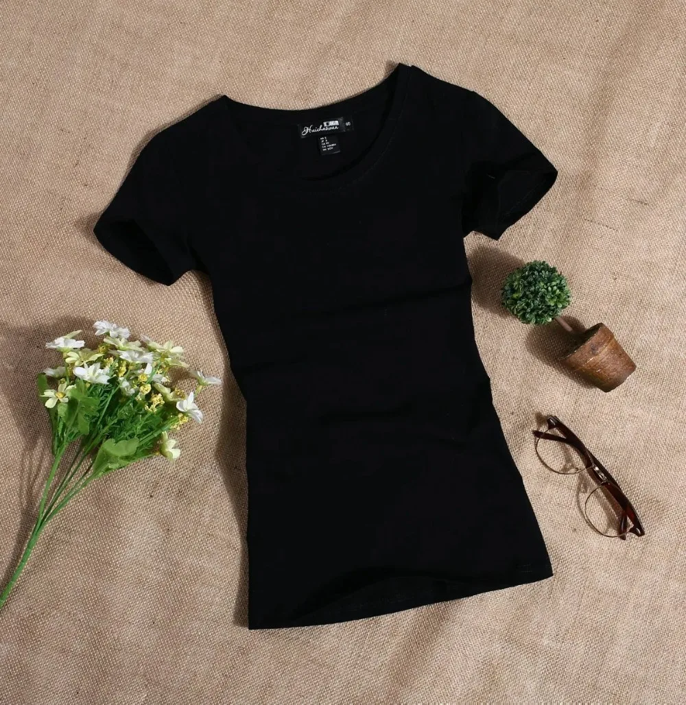 MRMT женская футболка женская с коротким рукавом Тонкая однотонная простая Однотонная футболка женская s футболка для женщин футболки