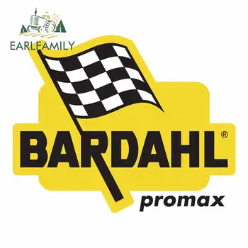 

EARLFAMILY 13cm x 10.6cm for Bardahl Promax Creative Car Sticker Fashion Personality Occlusion Scratch Repair Waterproof Decal