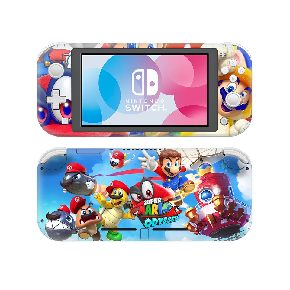 YSNSL0293 Супер Марио Заказная наклейка для кожи для Nintendo Switch Lite консоль и контроллер игра наклейка виниловая наклейка протектор - Цвет: YSNSL0293