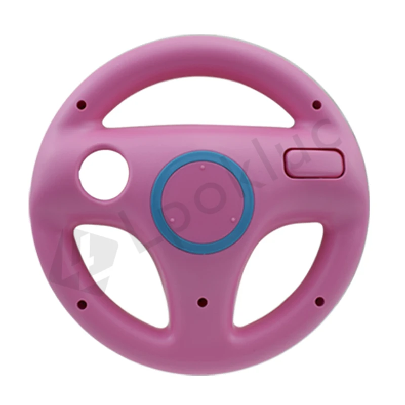 1pcs Mulit-colors Mario Kart Racing Wheel Games Steering Wheel for Wii Remote Game Controller 