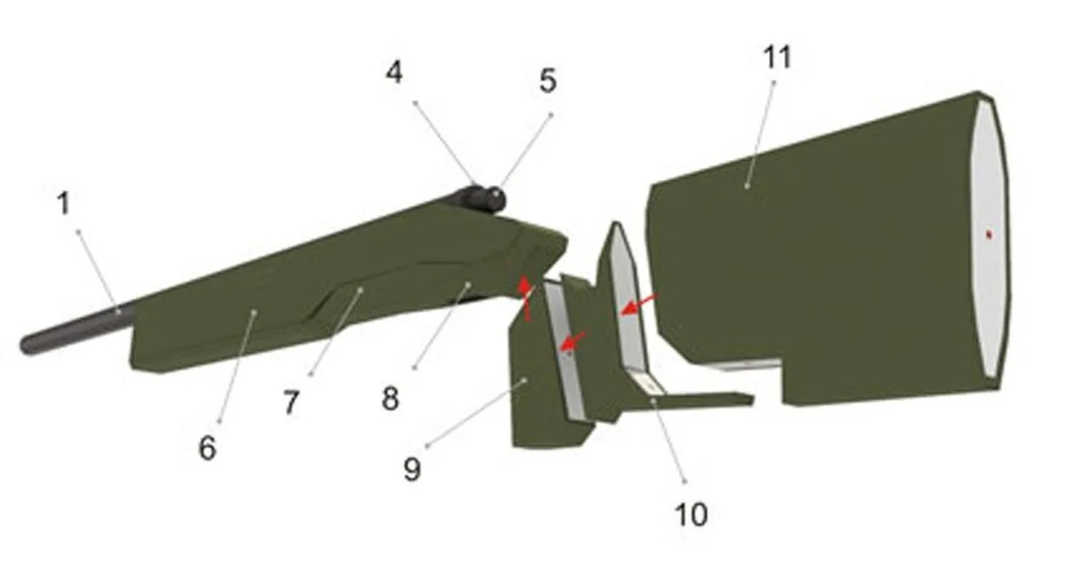 1:3 M40A3 снайперский пистолет emulatory DIY 3D бумажная карточка модель Конструкторы развивающие игрушки военная модель строительные игрушки