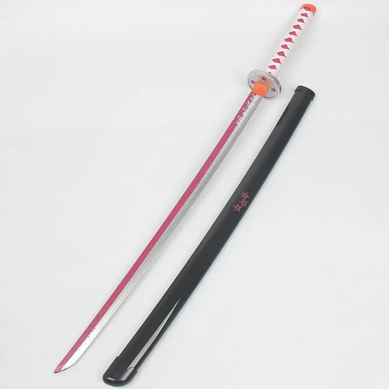 

Devil's Blade Wooden Sword Weapon Demon Slayer Cosplay Tsuyuri Kanawo Samurai Sword Katana Ninja Knife Espada Prop Toy For Teen