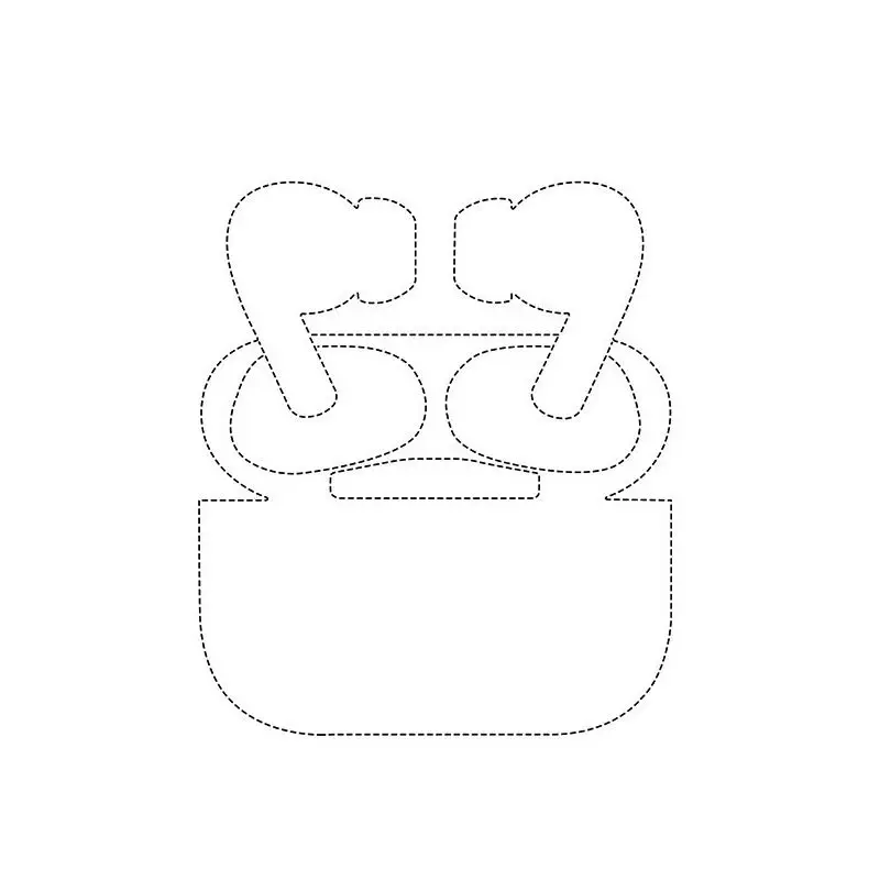 Новые Pro 1:1 Air 3 TWS Беспроводные Bluetooth умные сенсорные наушники Беспроводная зарядка мини спортивные наушники
