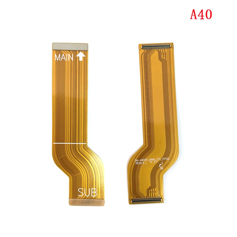 Гибкий кабель USB для материнской платы samsung Galaxy A10 A20 A30 A305F A50 A40S A40 A60 A60S A705F с ЖК-дисплеем