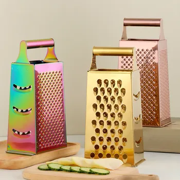 

1Pc Multi-functional Vegetable Cutter Potato Slicer Kitchen Utensils Rainbow Zester Carrot Cutter Vegetable Fruit Cheese Grater