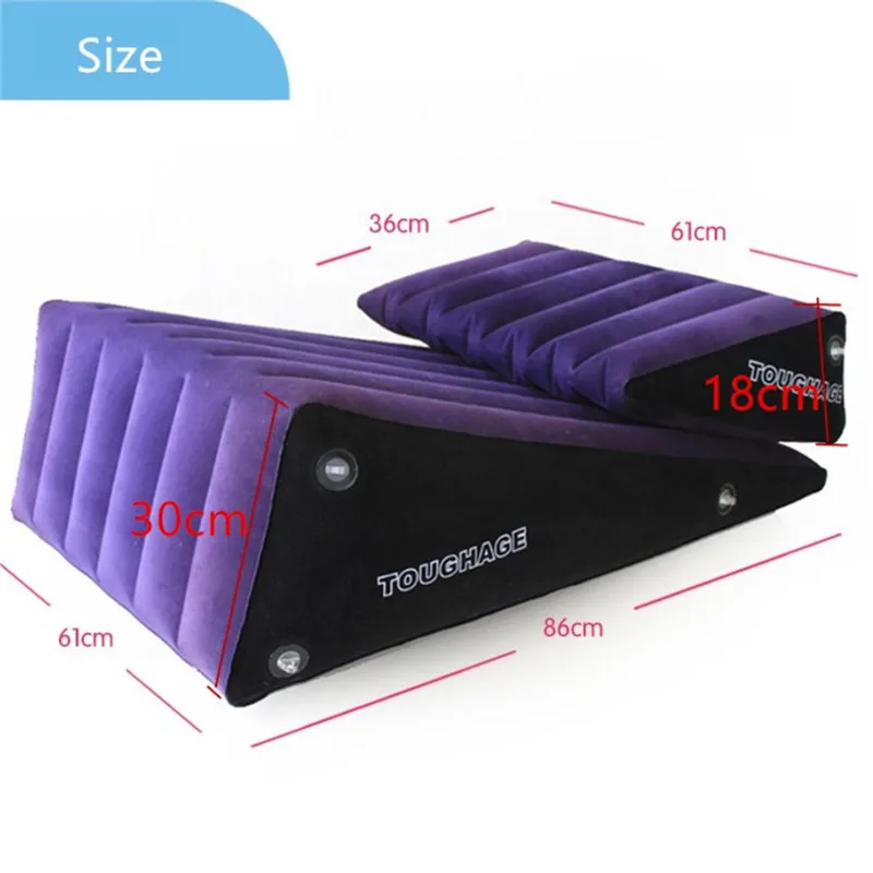 Toughage Inflatable Sex Pillow Ramp Combination Bondage Set Toys,Sex Wedge Pillow for Sex Games Adult Furnitures for Couples