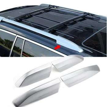 

CITALL ABS 4pcs Silver Roof Rack Rail End Cover Shell fit for Toyota Highlander XU40 2008 2009 2010 2011 2012 2013