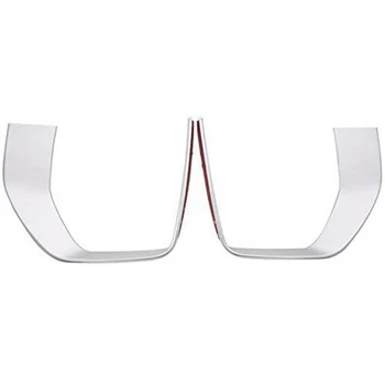 

For Land Rover Range Rover Evoque 2016-2017 Car Accessories Front Fog Lamp Frame Trim Abs