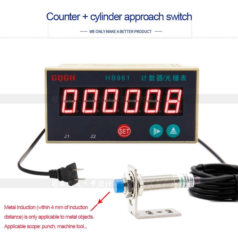 

Punch Counter Digital Display Electronic Automatic Identification Winding Machine Hall Winding Machine Counting Meter