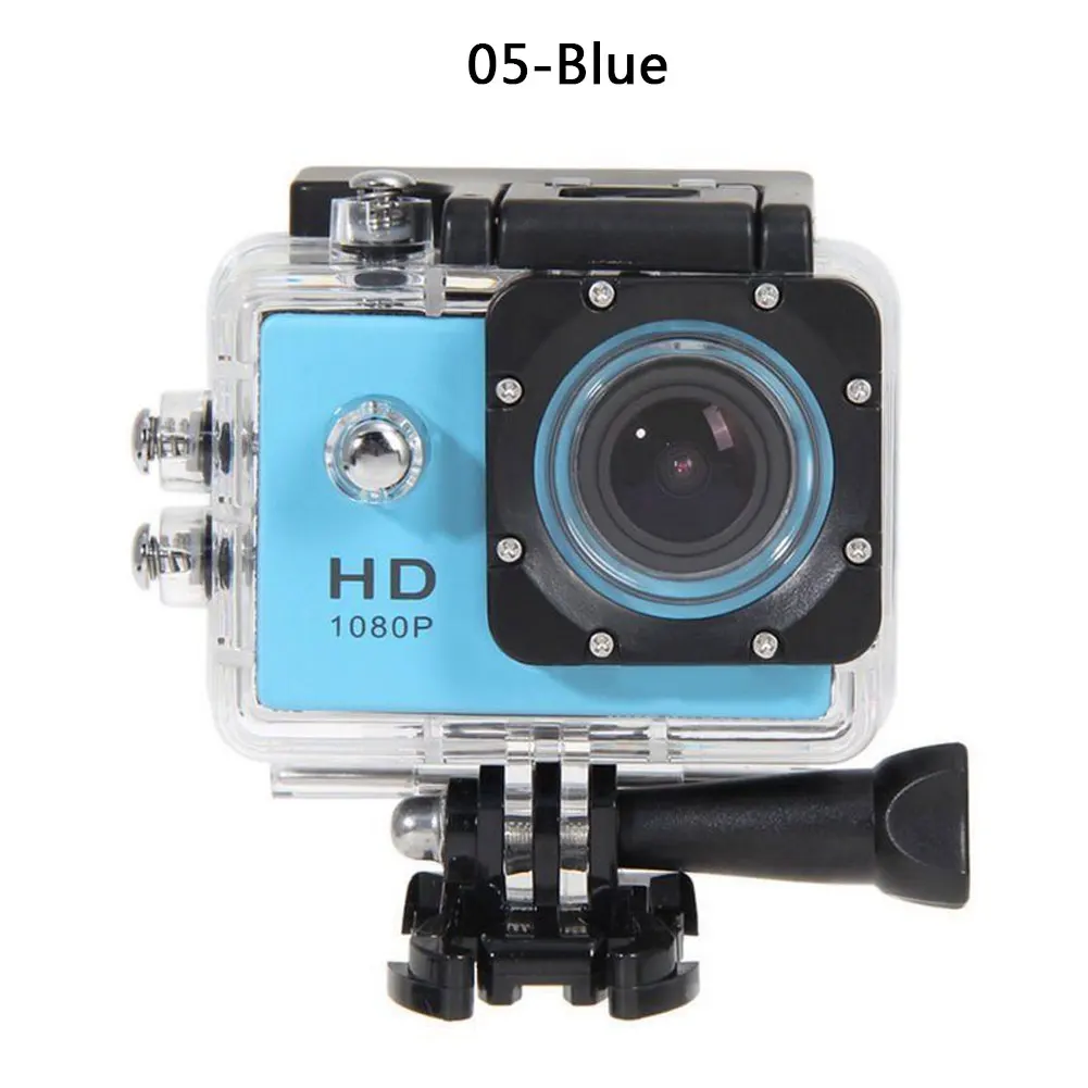 HD 1080P Sports Action Waterproof Diving Recording Camera Full HD Cam Extreme Exercise Video Recorder Camcorder Digital Camera digital camera for beginners Digital Cameras