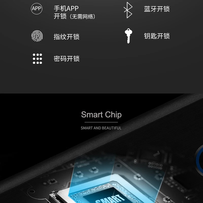 Умный отпечаток пальца Bluetooth wifi замок IC карта Пароль Клавиатура код электронный цифровой дверной замок для умного дома