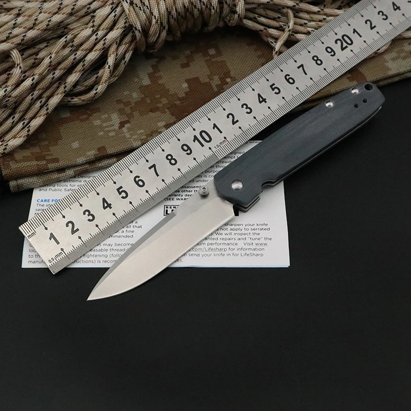 

D2 knife folding pocket hunting knive survival knife EDC utility knifes outdoor tactical knife camping pen knives G10 knive