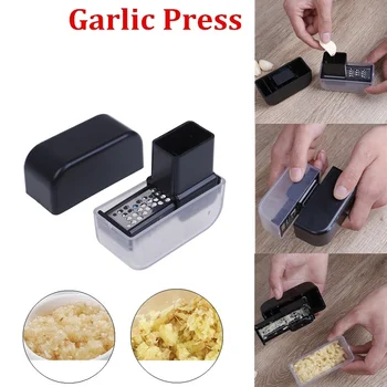 

Multifunction Garlic Press Stainless Steel Ginger Grinder Garlic Cutter kcy