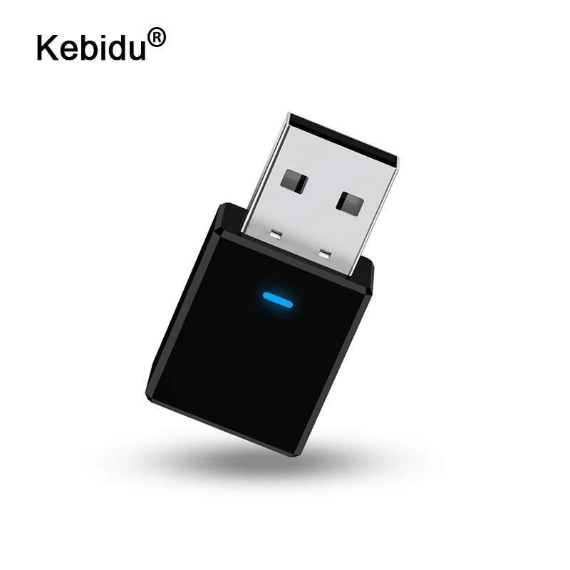 

kebidu Bluetooth 5.0 Receiver Transmitter Mini Stereo Bluetooth AUX RCA USB 3.5mm Jack Audio For TV PC Car Kit Wireless Adapter