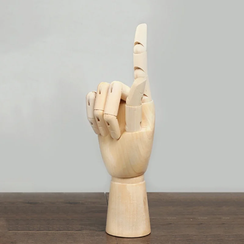 Tall wooden hand-drawn sketch model model wooden mannequin hand-painted movable limb human artist model