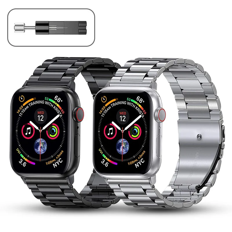 Closeout Metal-Strap Bracelet Watch-Band 1-Series-Accessories 42mm Stainless-Steel Apple 38mm 6n95BE8nAlX