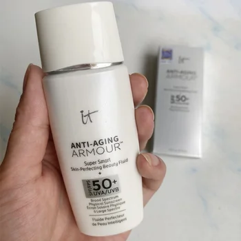 

It Cosmetics it anti-aging armour super smart skin-perfecting beauty fluid spf 50+ uva/uvb 30ml makeup Skin Primer