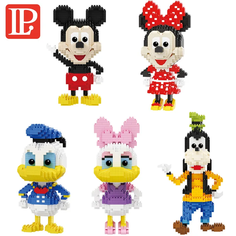 Disney Daisy Duck Nuevo Y En Caja Mini Ladrillo Estilo Micro Bloques 