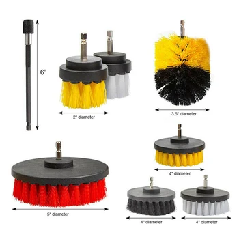 

21pcs Drill Brushes Attachment Set Car Wash Brush Auto Detailing Cleaning Tools Rofessional For Cleaning