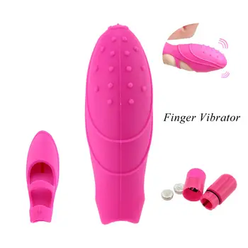Finger Sleeve Vibrator G Spot Clitoris Stimulator Vagina Massager Sex Toys For Women Female Masturbator Orgasm Adult Sex Product 2
