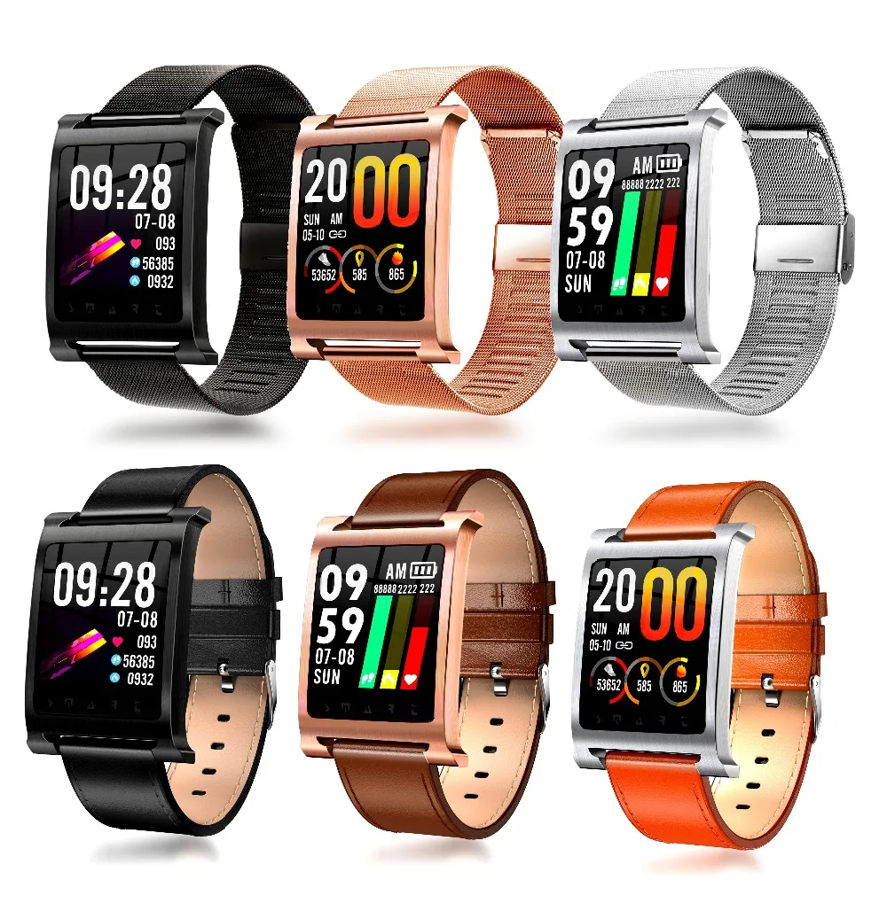 Новые модные часы Smart Watch K6 сердечного ритма кровяное давление кислород фитнес-трекер IP68 водонепроницаемые мужские женские умные часы PK P68 часы