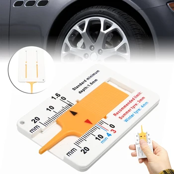 

Hot Car Tire Repair Tools 1pc Car Motorcycle Trailer Van Wheel Measure Tool Compact Tyre Tread Depth Gauge