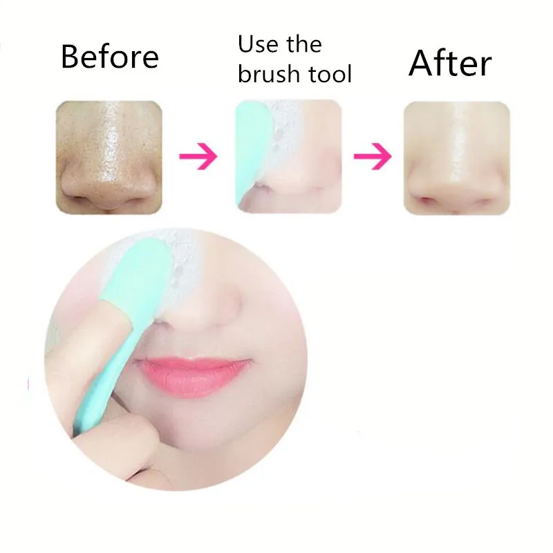 2Pcs Mini Blackhead Remover Exfoliating