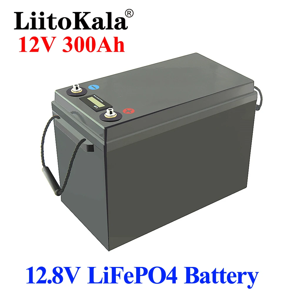 Литий-железо-фосфатный аккумулятор LiitoKala 12 В 300 Ач 3000 циклов | Электроника