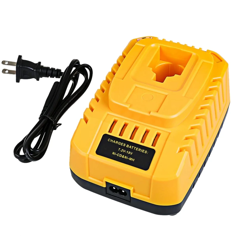 

Dc9310 Battery Charger For 7.2V-18V Nicad & Nimh Battery Dc9071 Dc9091 Dc9096 Dw9099 Dw9057 Dw9072 Dw9091 Us Plug