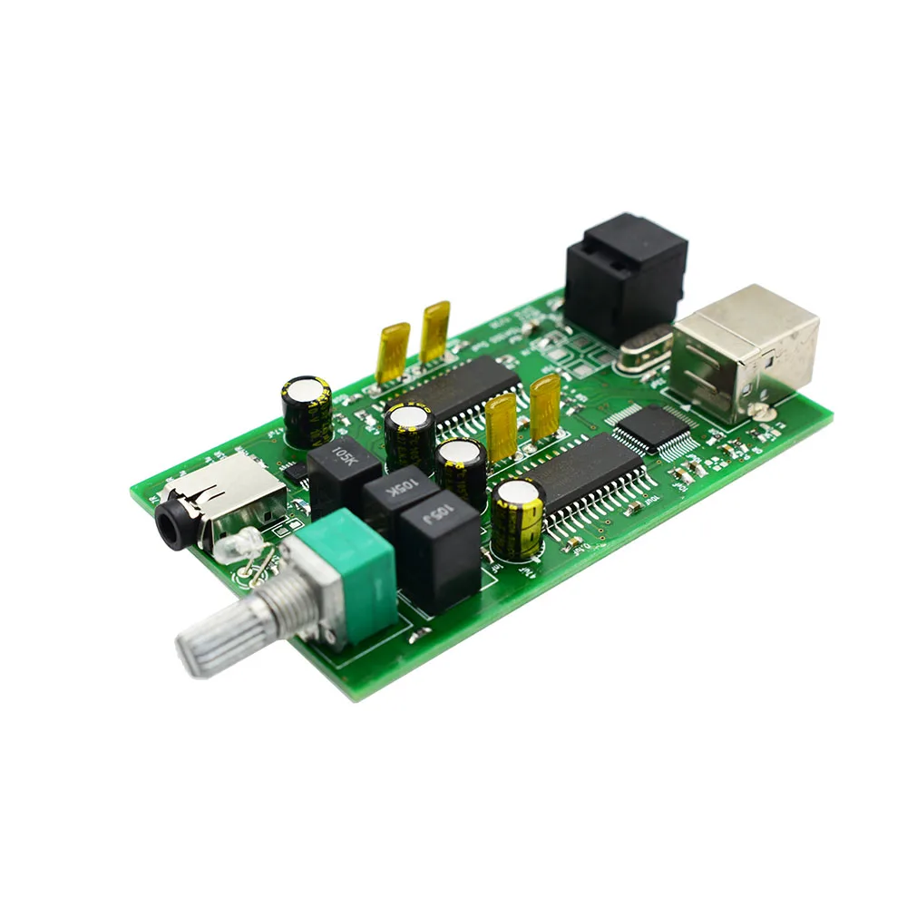 Lusya HiFi USB DAC Optical TDA1305T Digital to Analog Converter Mini Headphone Amplifier PC Sound Card F10 002