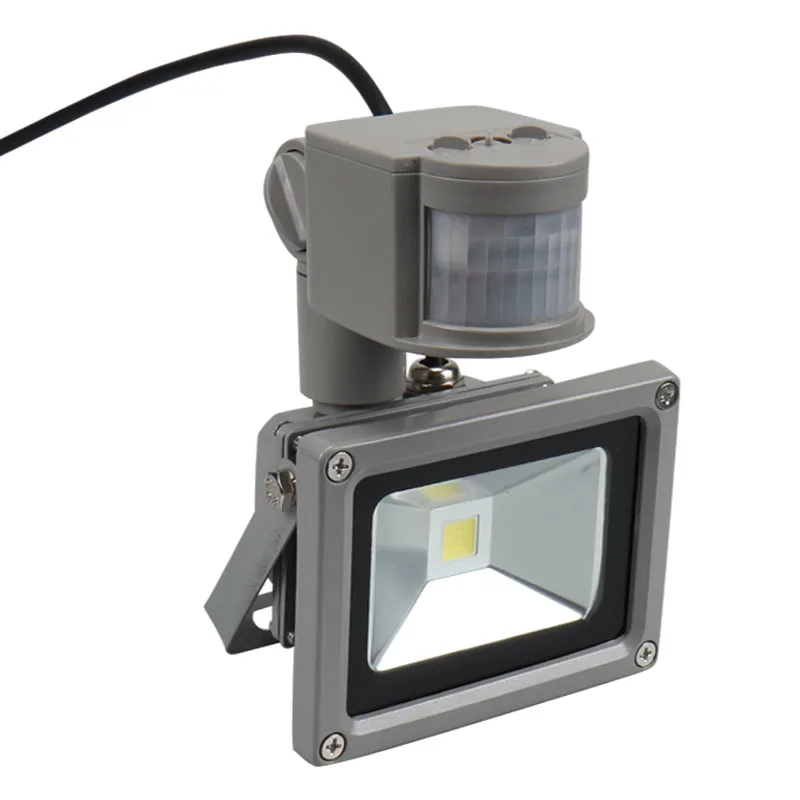 

Free shipping 12V Input PIR LED flood light 10W/20W/30W for Solar system with Motion Sensor Time Lux adjust