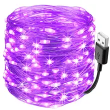 10 м USB Бар Диско Dj светодиодный сценический светильник с эффектом УФ-лампы ультрафиолетовые черные Par лазерные вечерние KTV Рождество Хэллоуин машина