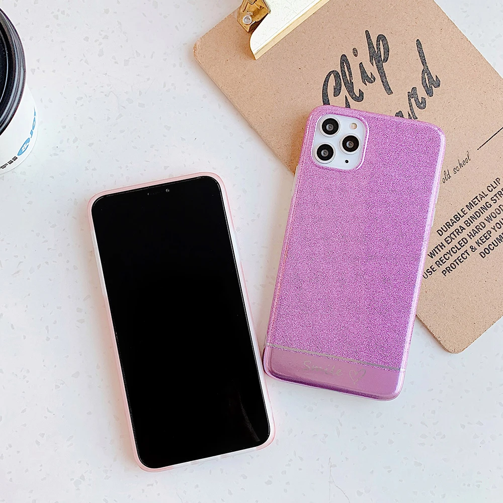 Роскошные чехлы для телефонов с блестящими звездами для iphone 11 11Pro Max XR 7 8 6 6S Plus X XS Max, милые мягкие чехлы на заднюю панель