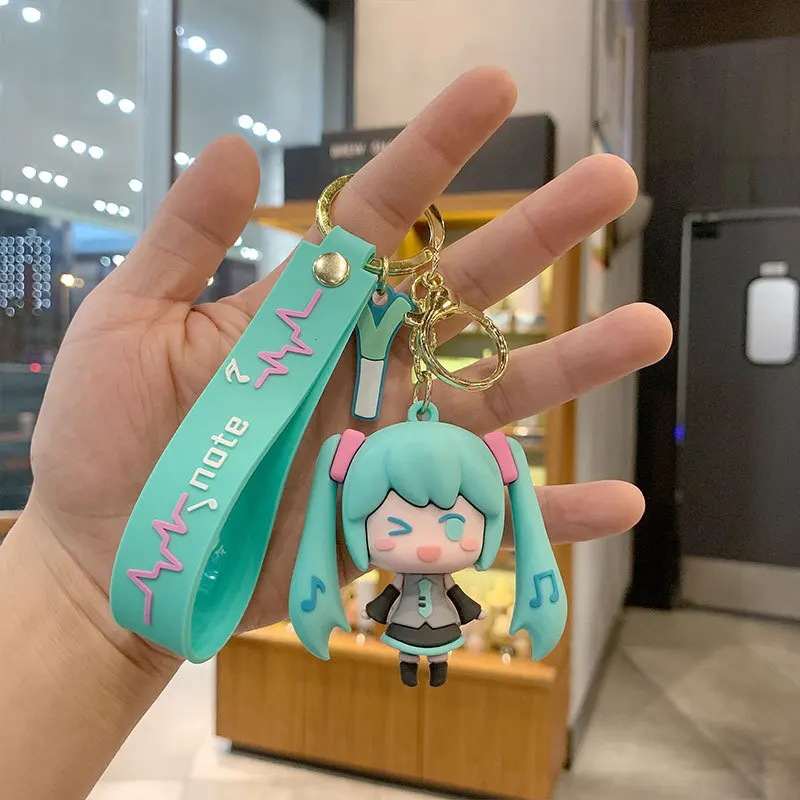 Hatsune Miku Music Necklace Anime Miku Music Notation Jewelry Chains Men  Women Fans Gifts Metal Rhinestone Gorgeous Accessories - AliExpress