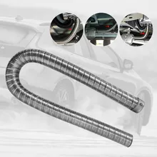 

Car Auto Stainless Steel Parking Air Heater Waste Gas Exhaust Pipe Double-Walled Diesel Heater Exhaust Pipe Diesel Gas Vent Hose