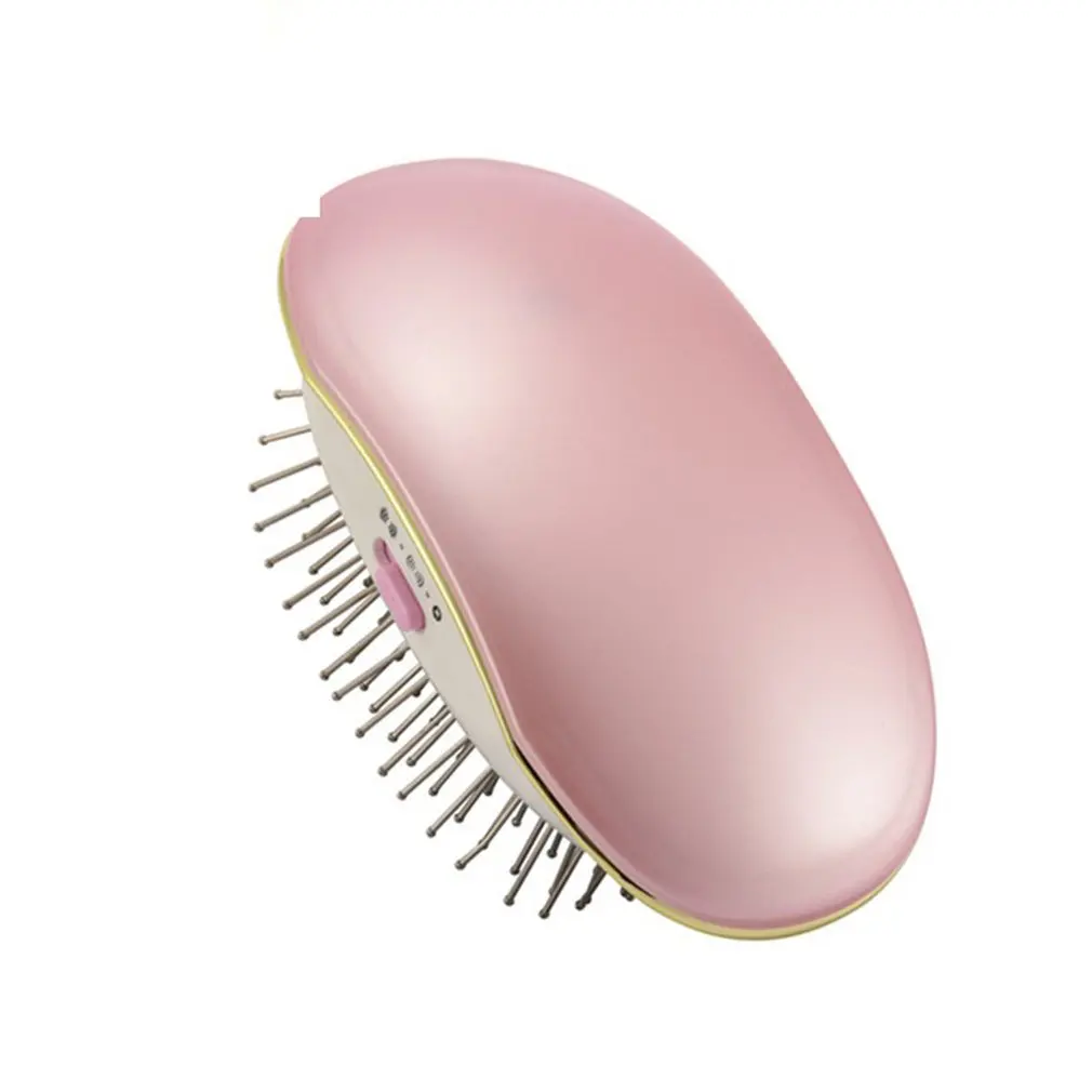 Портативный отрицательный ион антистатические прямые волосы вибрации массаж гребень для волос выпрямитель для волос парикмахерская расческа