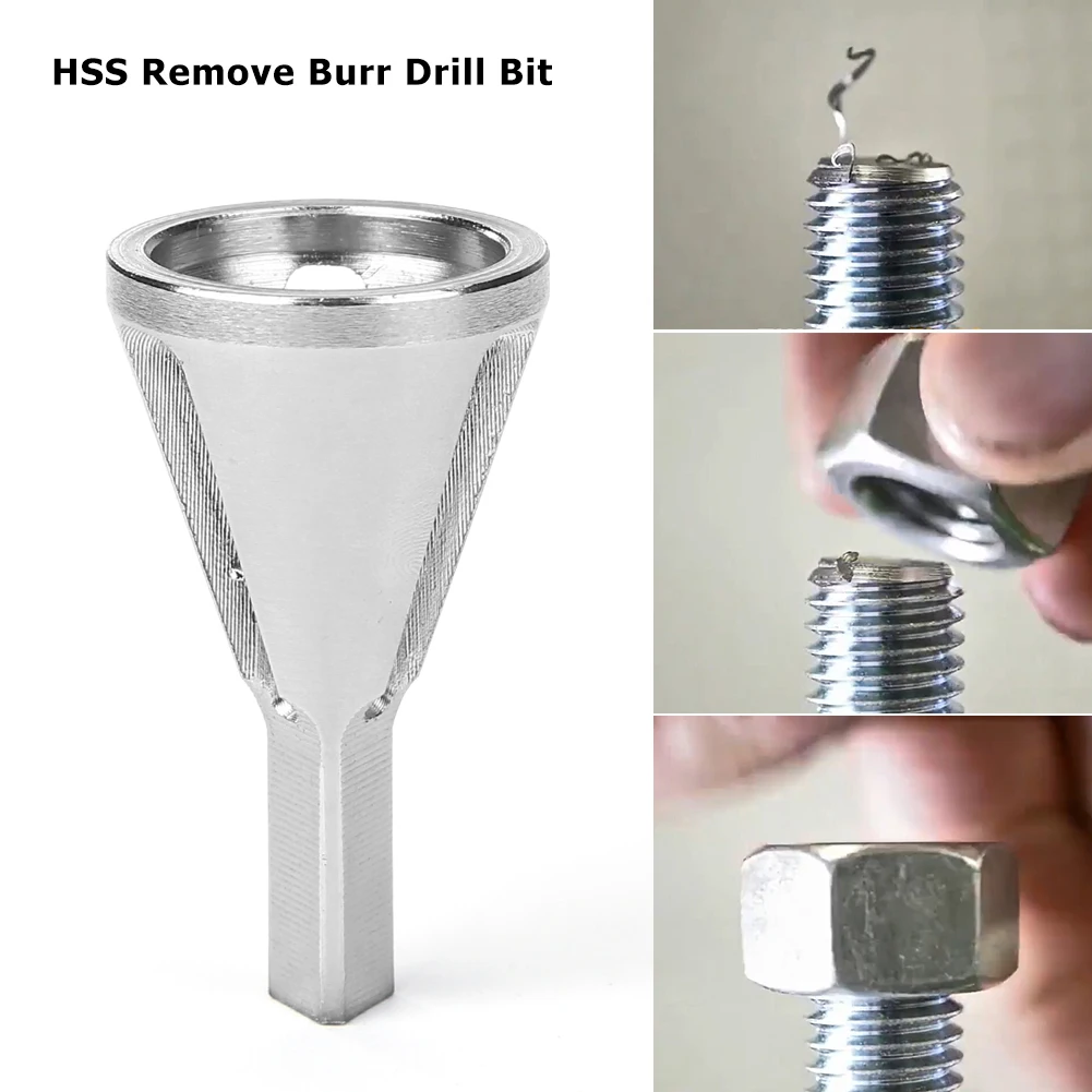 2 шт. инструмент для снятия заусенцев с внешней фаски из нержавеющей стали