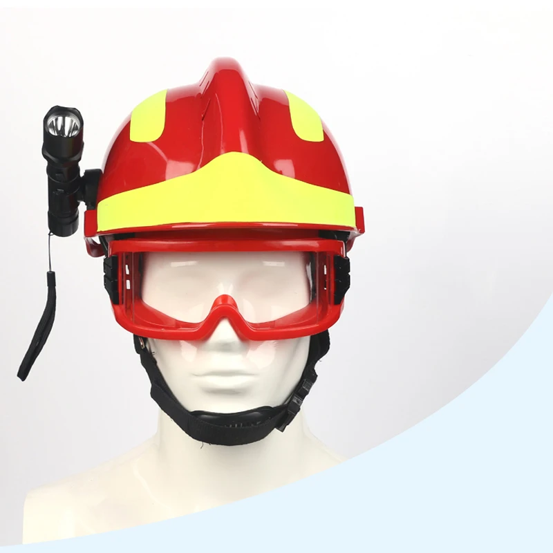 

F2 Emergency Rescue Helmet Fire Fighter Safety Helmets Workplace Fire Protection Hard Hat Protective Anti-impact Helmet