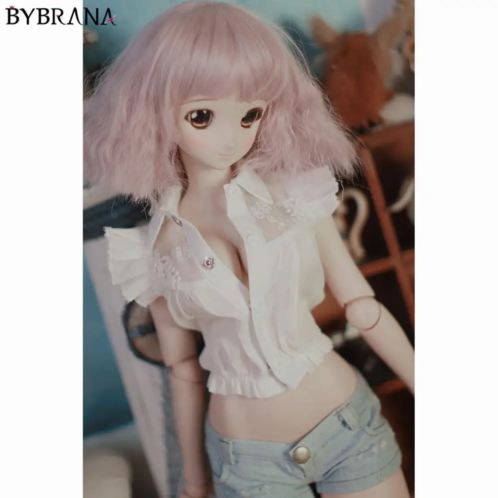 Одежда для кукол Bybrana Msd Dz Bjd Sd Dd Dddy пальто девочек с коротким рукавом + шорты|Куклы|