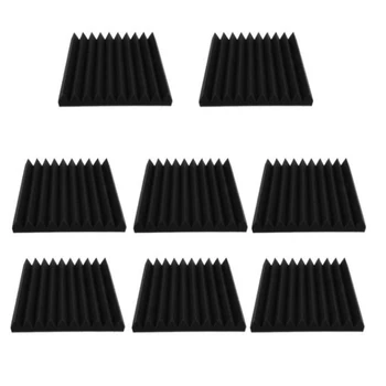 

8 Pcs Acoustic Foam Panel, Soundproof Mat, Soundproof Foam Board,Studio Foam, Soundproof Foam, Sound Foam Wedge