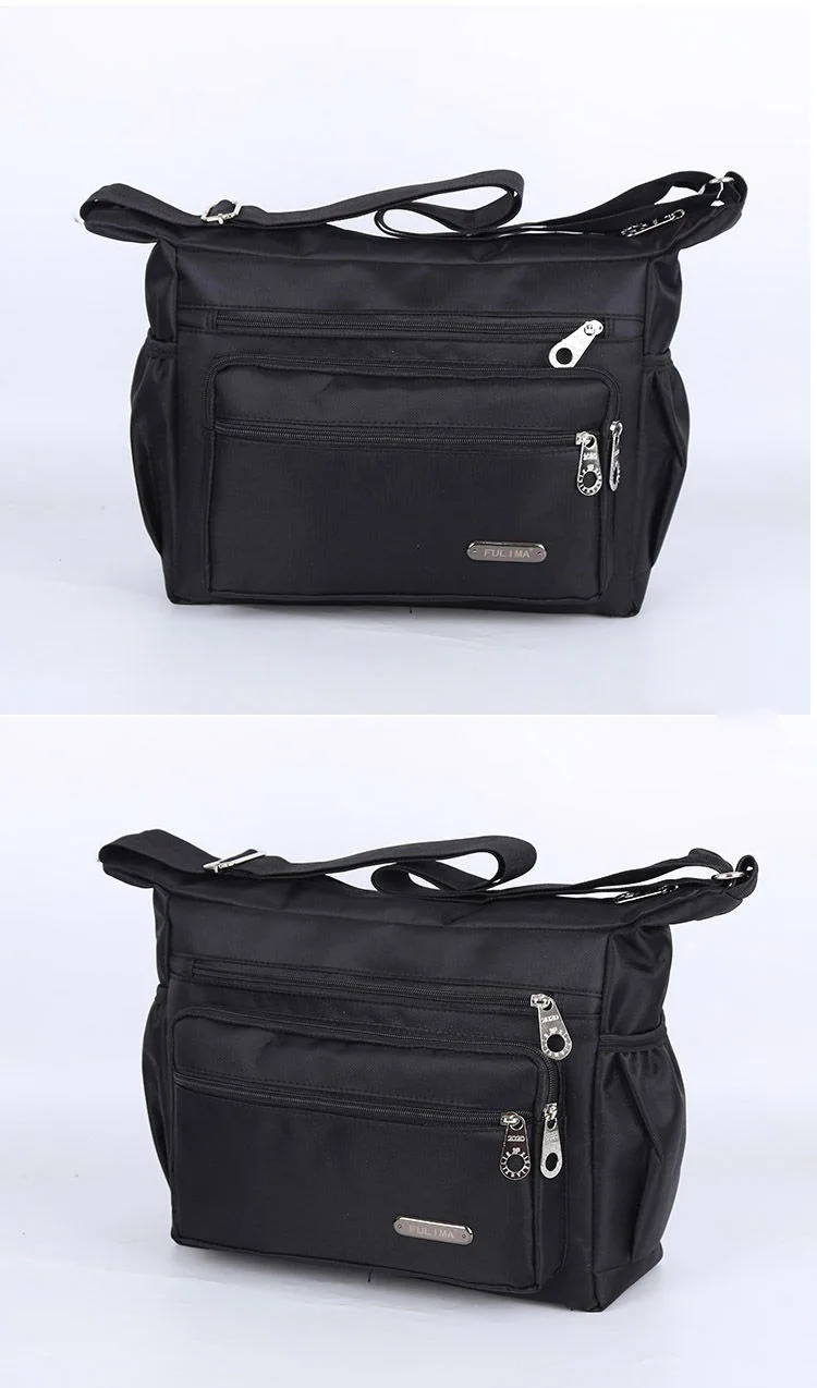 Новая мода Оксфорд мужская сумка деловая портфель Повседневная Деловая водонепроницаемая сумка через плечо большая емкость сумки через плечо
