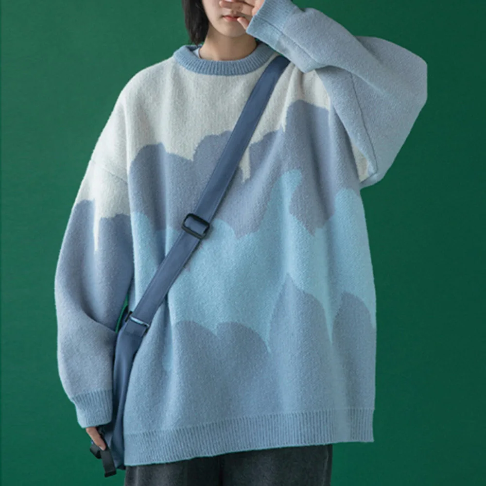 

Korean Version Pullover Mori Loose Autumn And Winter Fashion Lazy Long Sleeve Turtleneck Sweater
