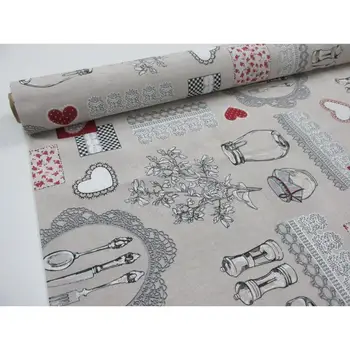 

PRINTED CANVAS Ref. KITCHEN TRIBAL NETWORK footage 2,45X2,80 m