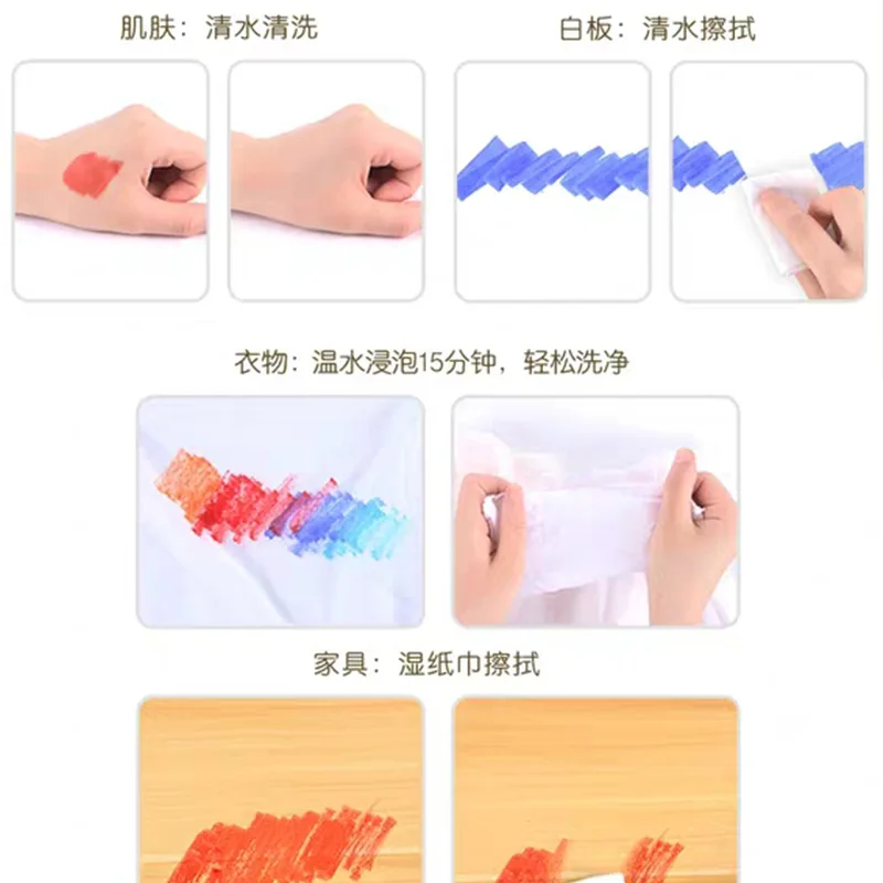 

Mi Deer Children Watercolor Pen Baby ENLIGHTEN Educational Painted 12/24/36/48 Color Kindergarten Art Set